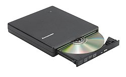 Lenovo USB 2.0 Super Multi-Burner Drive -- External portable DVD and CD  recordable drive