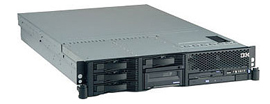IBM System x3650 server features fast, powerful dual-core 1.6 GHz and 1.86  GHz/1066 MHz, 4 MB L2,