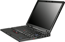 IBM ThinkPad X40 notebook model for education features a three-year warranty