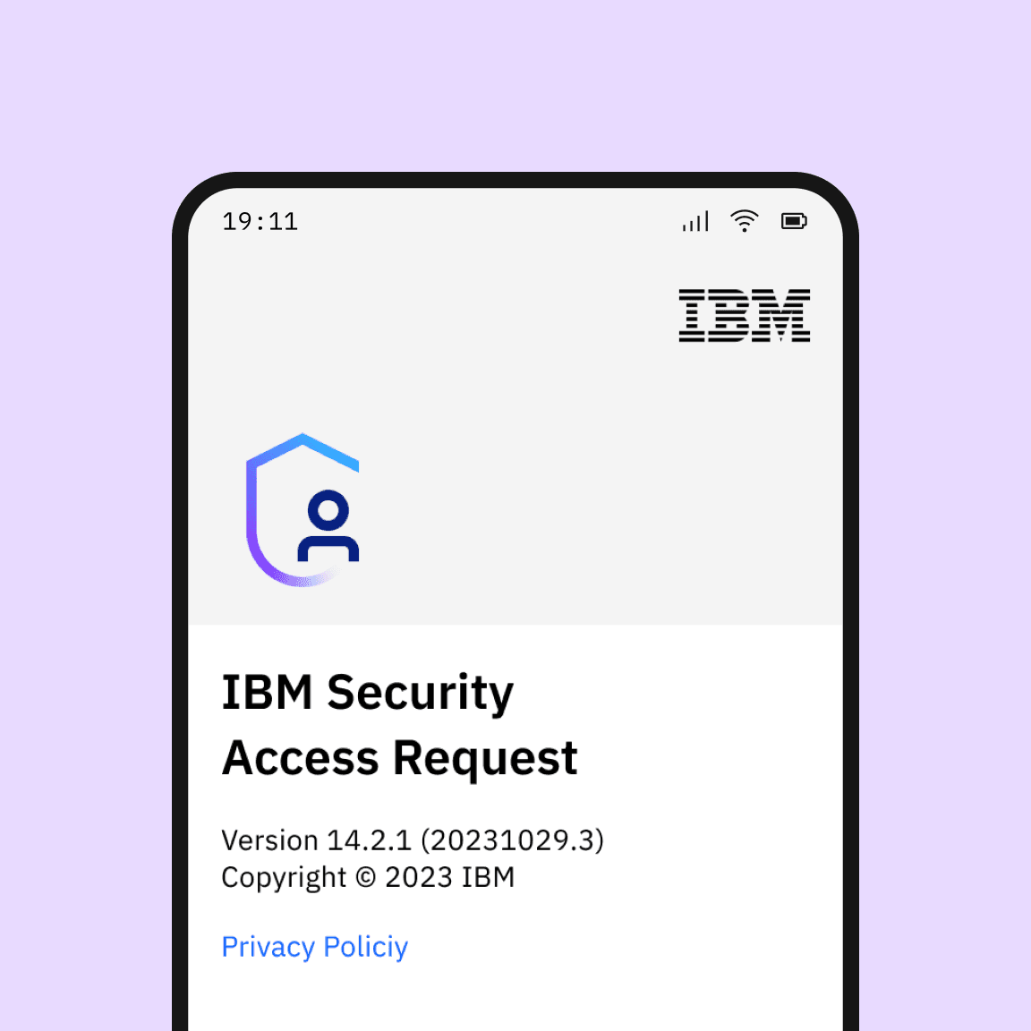 IBM Security mobile app for identity verification