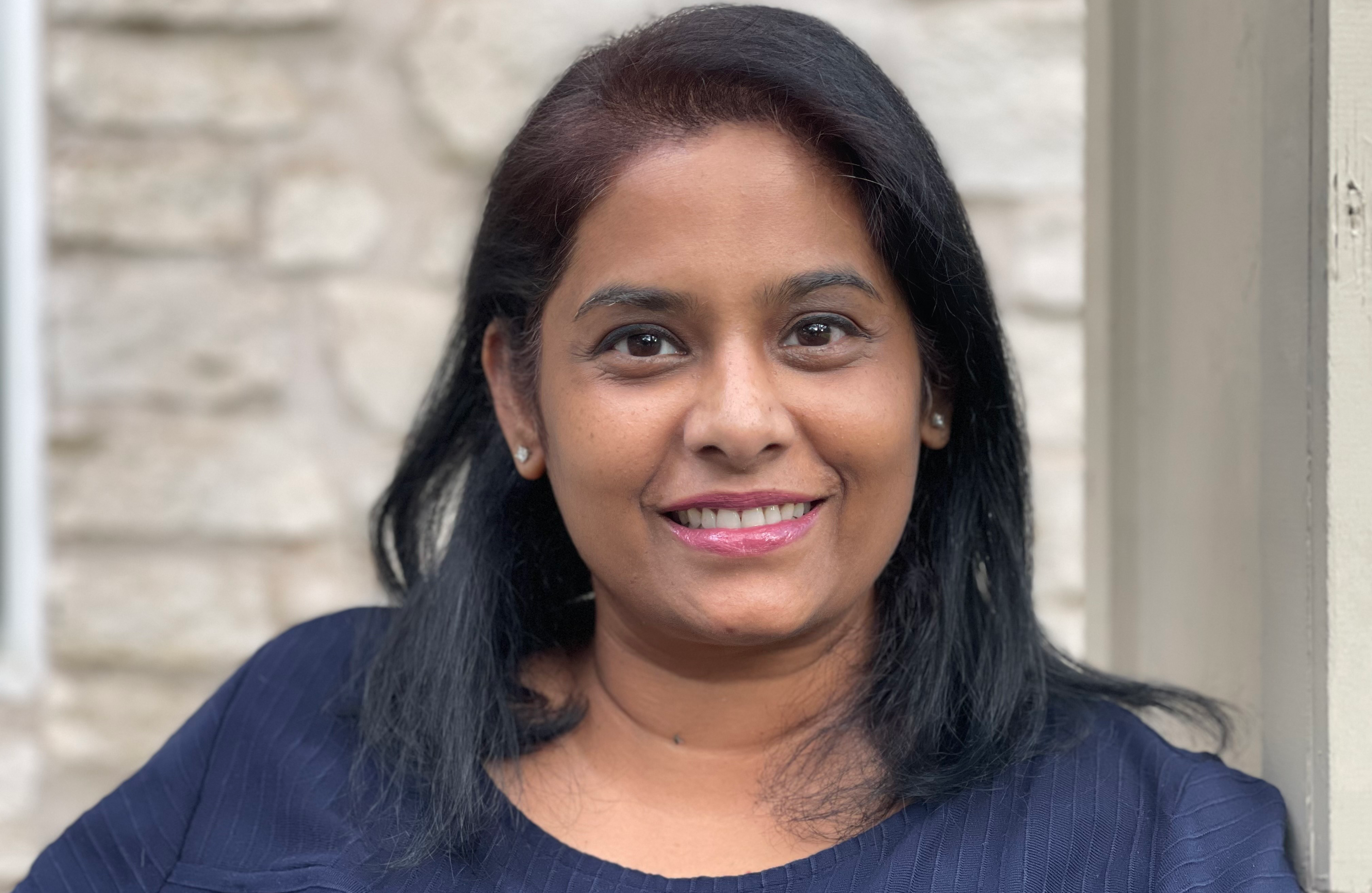 Sujala, a Software Developer who joined IBM through the Tech Re-Entry program
