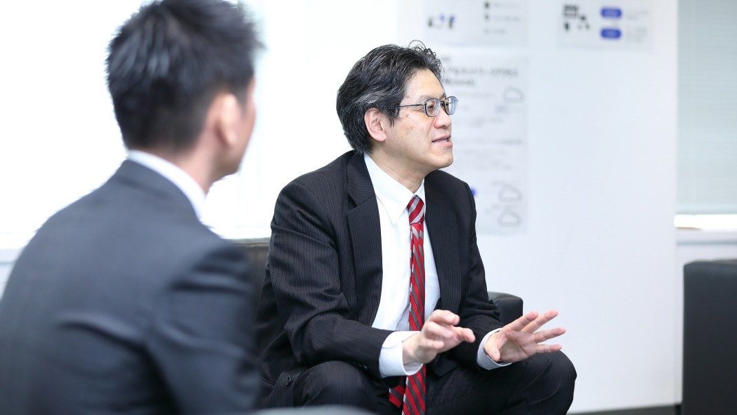 日本IBM 大西　インタビューカット