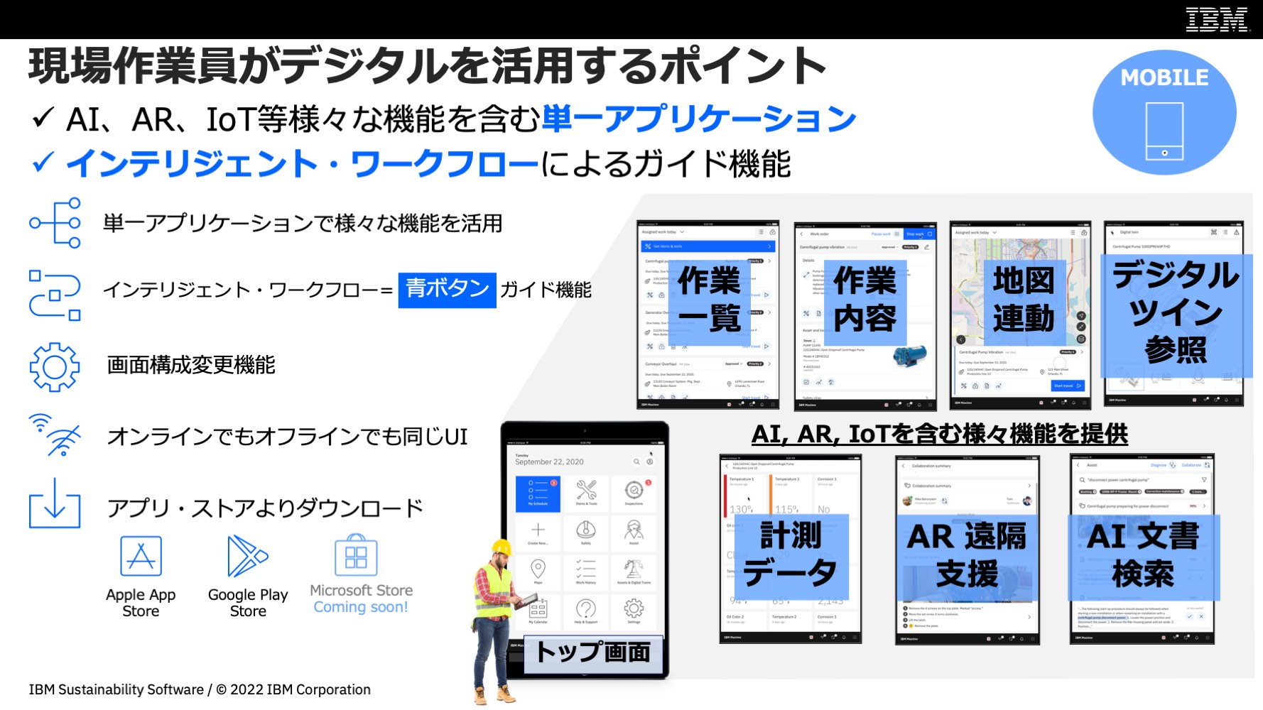 IBMが描くものづくり現場のデジタル技術最前線