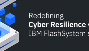 Novo padrão de resiliência cibernética com IBM Storage