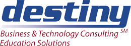 Logotipo de Destiny Corporation