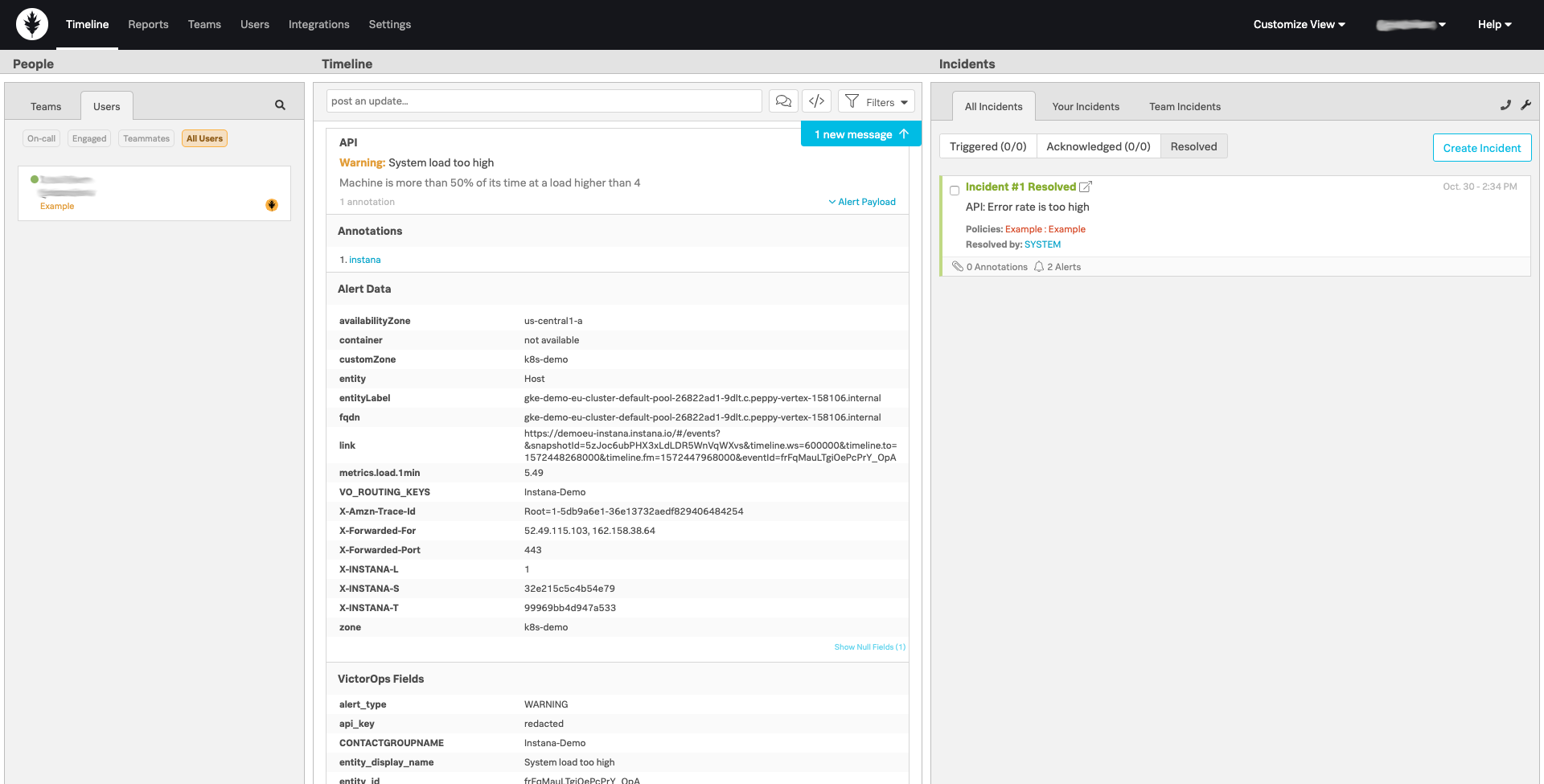 VictorOps APM Integration and Automated Monitoring with Instana IBM