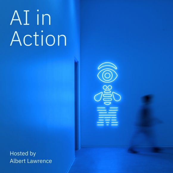 Artwork of IBM podcast series AI in Action