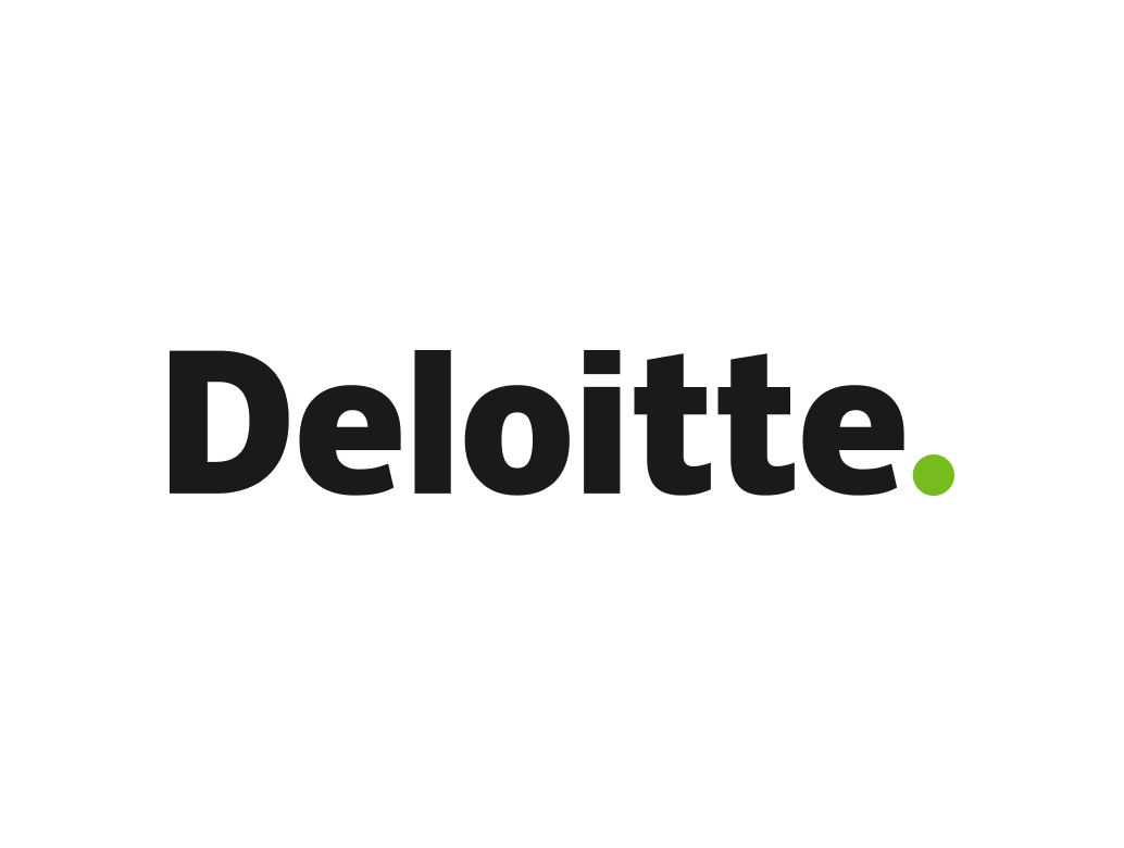 Logo merek Deloitte