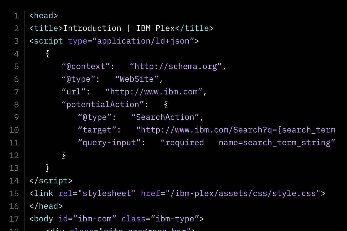 Creating a web application using Plex in a code editor.