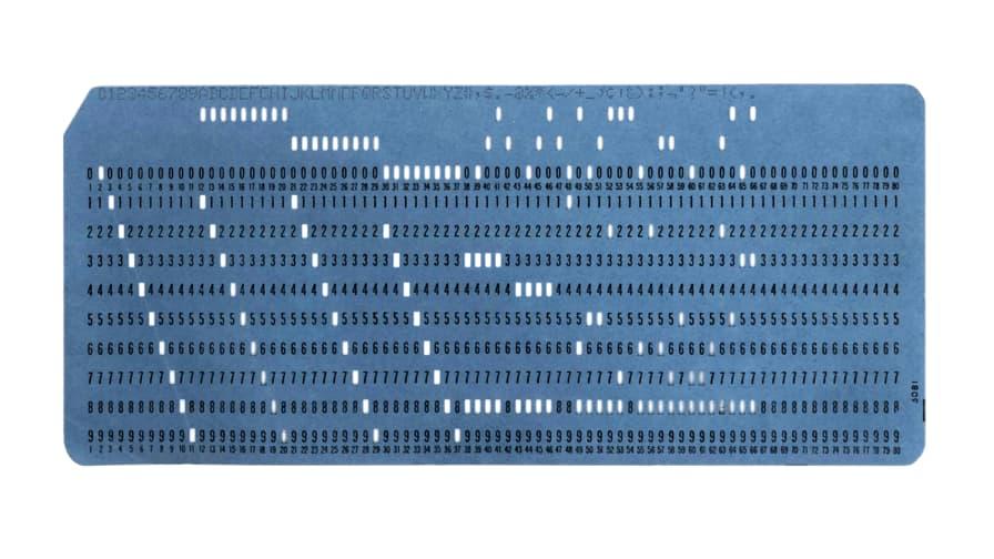 IBM Punch Card