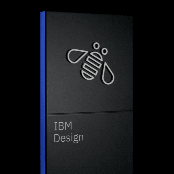 tactile IBM bee sign