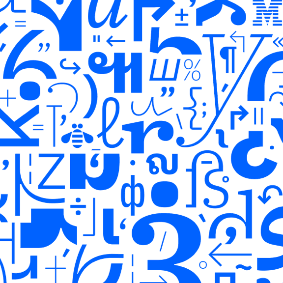 typography pattern