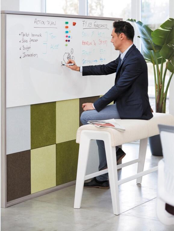 whiteboard partition