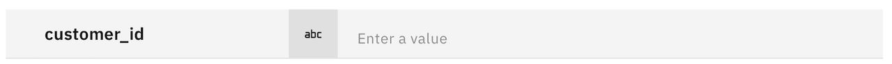 Blank parameter