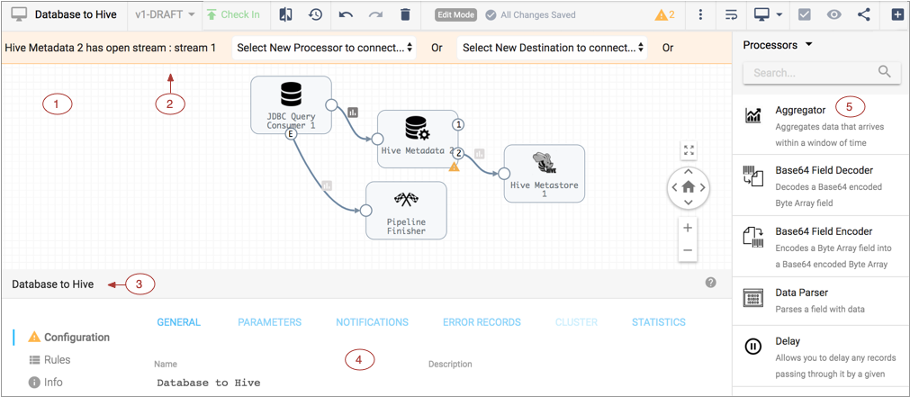 Pipeline Designer UI