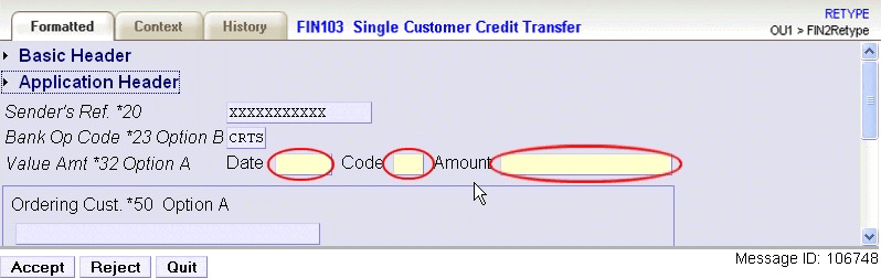 Figure showing retyping a message