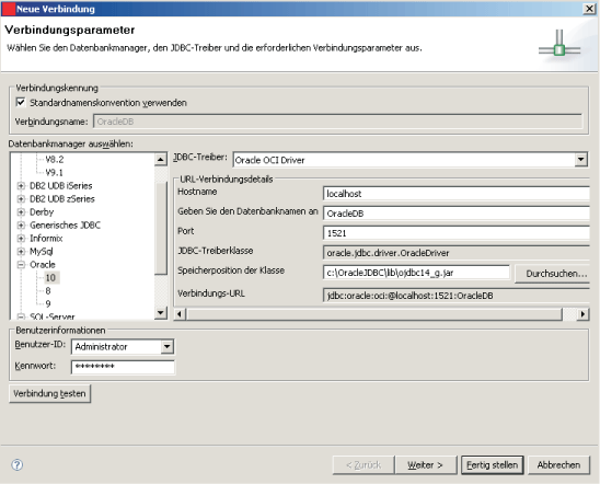 creating-an-oracle-database-connection