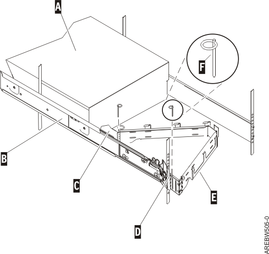 Installing the cable-management arm