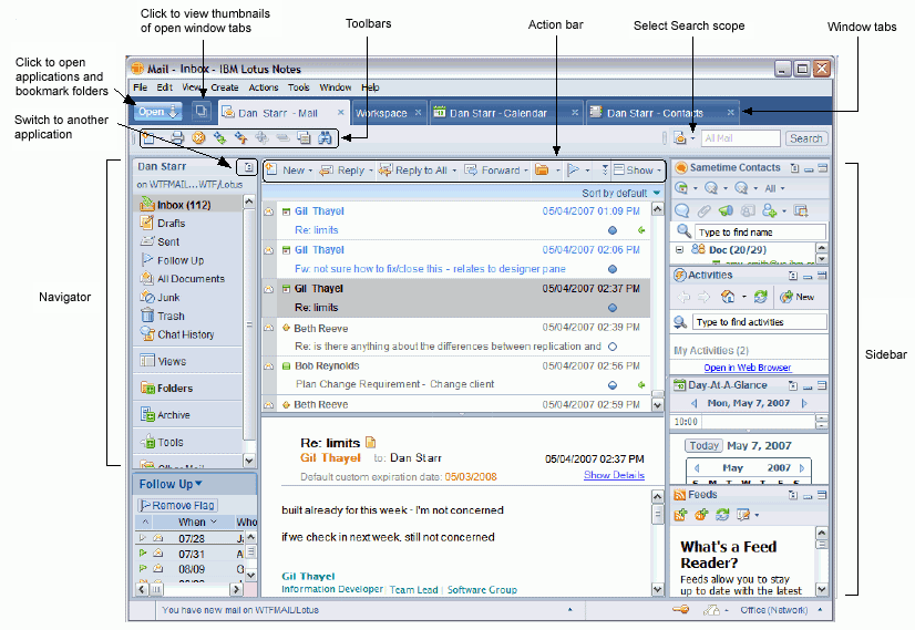 Сохранить письмо lotus notes