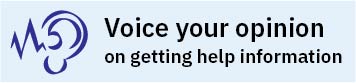 Voice your opinion on getting help information