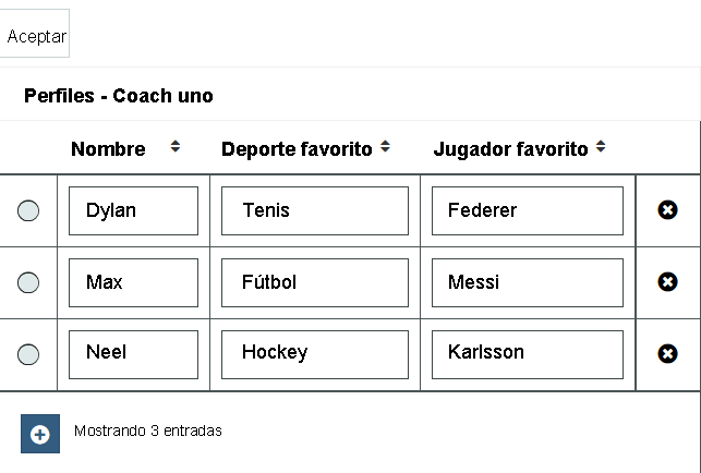 En la imagen se muestra una tabla con 3 columnas