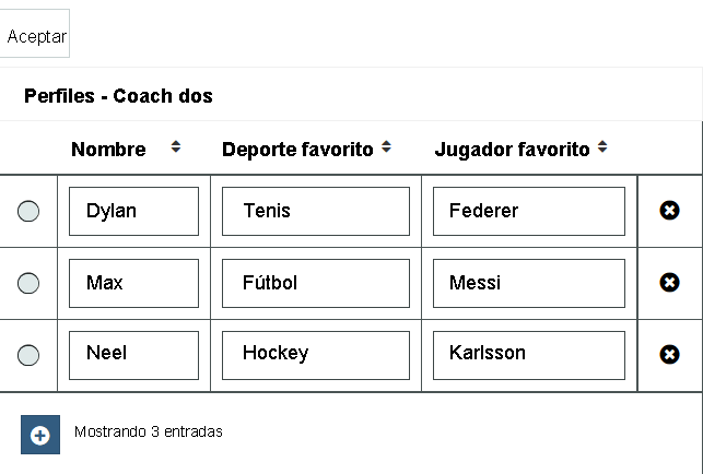 En la imagen se muestra una tabla con 3 columnas