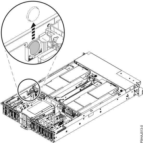 Removing the time-of-day battery