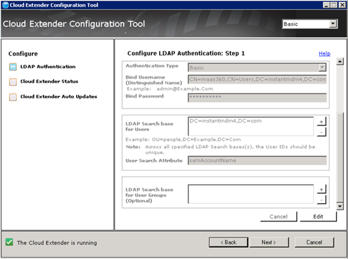 Конфигурация LDAP