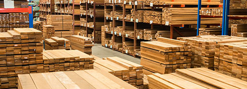 Warehouse for timber supply company