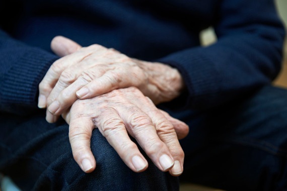 Photo of aged hands