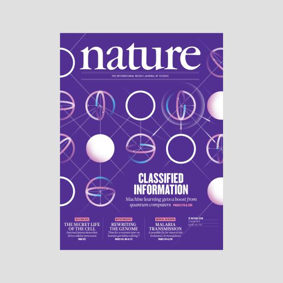 Cover of the March 2019 Nature publication