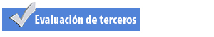 Evaluación de terceros