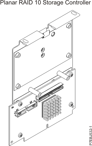 CCIN 2BE0 PCI-X266 Planar 3 Gb SAS Adapter