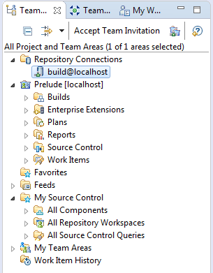 build team member Eclipse workspace