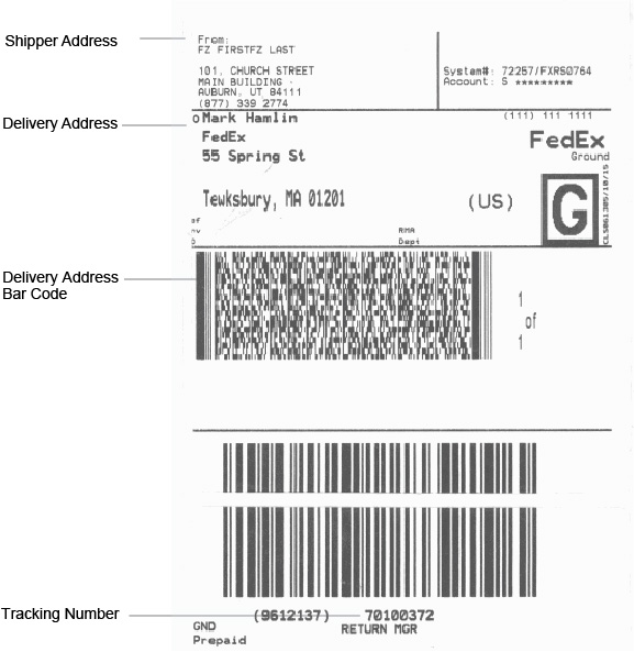 Fedex Tracking Number On Label 30 How To Find Fedex Tracking Number On Label Labels For Your 7343