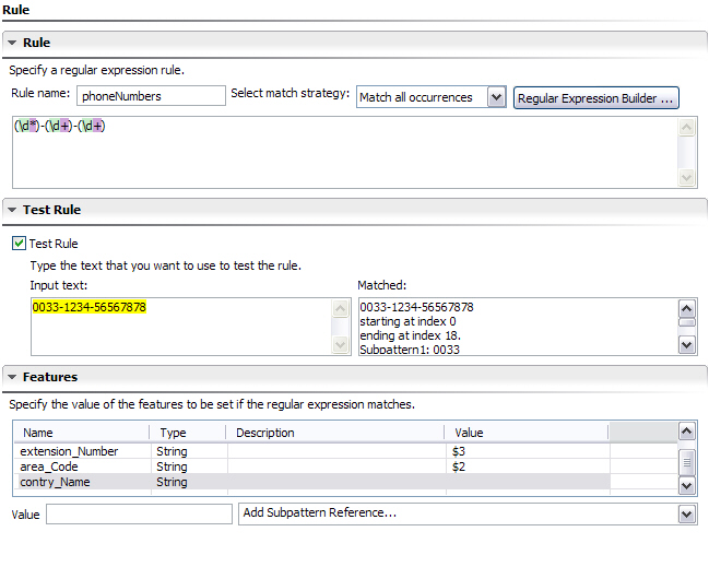 Data Mining — Regular Expressions Editor