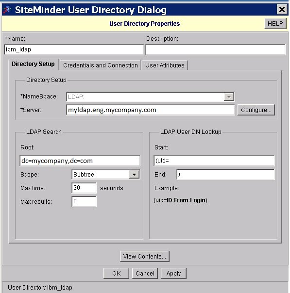 Integration With Ca Siteminder