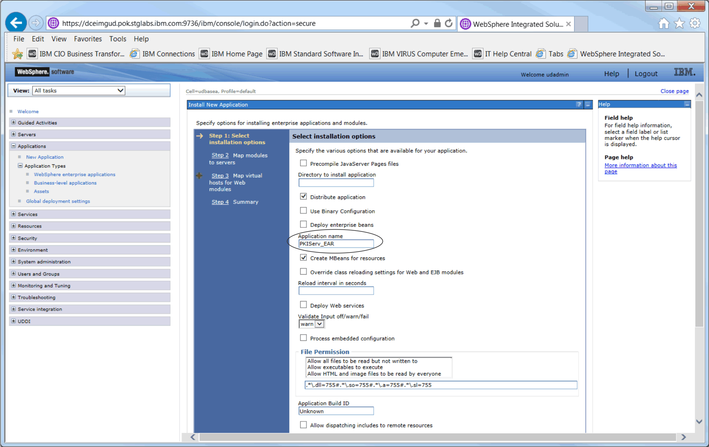 Steps For Deploying The Ear File To A Traditional Websphere Application Server 1873