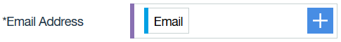 Target field containing Email source field reference Target field containing Email source field reference