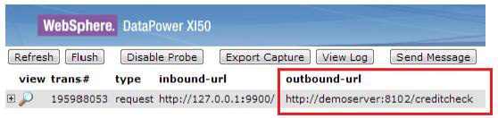Outbound URL on the                     SLD Gateway