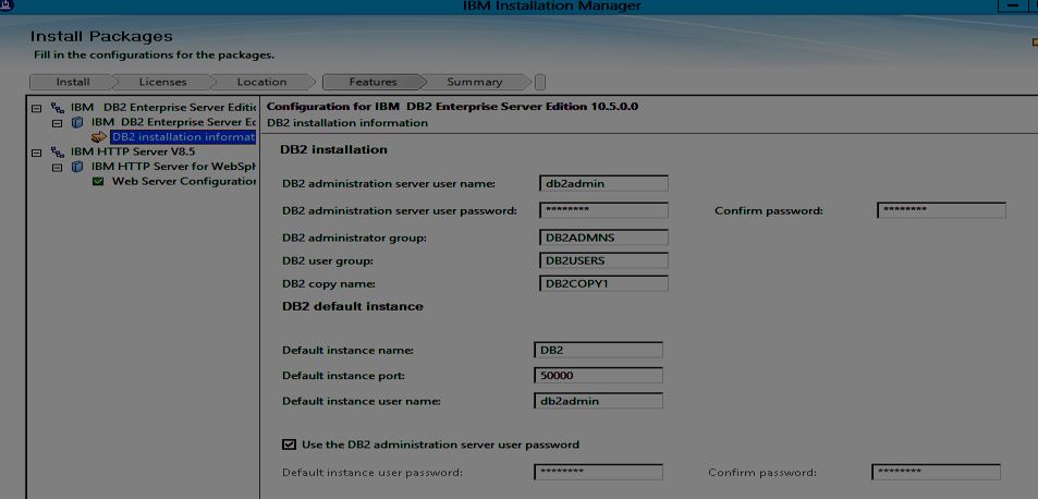 DB2 Installation Information