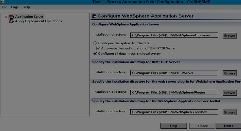 Configure WebSphere Application Server