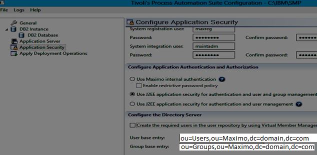 Configure Application Security