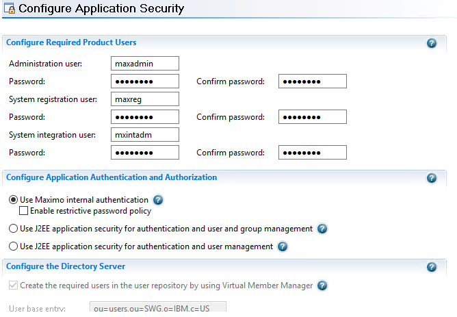 Configure Application Server Security