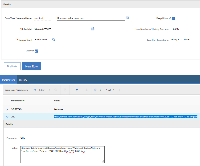 Newly Created Arcgiscrontask Does Not Link The Necessary Records In Maximo