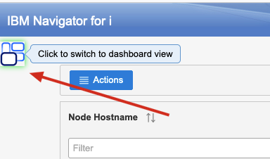 IBM Navigator Dashboard Tile View Icon 