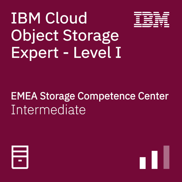 Cloud Object Storage L1 Expert icon