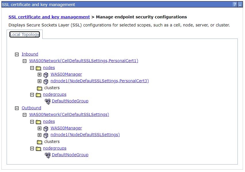 Manage Endpoint Security Configuration