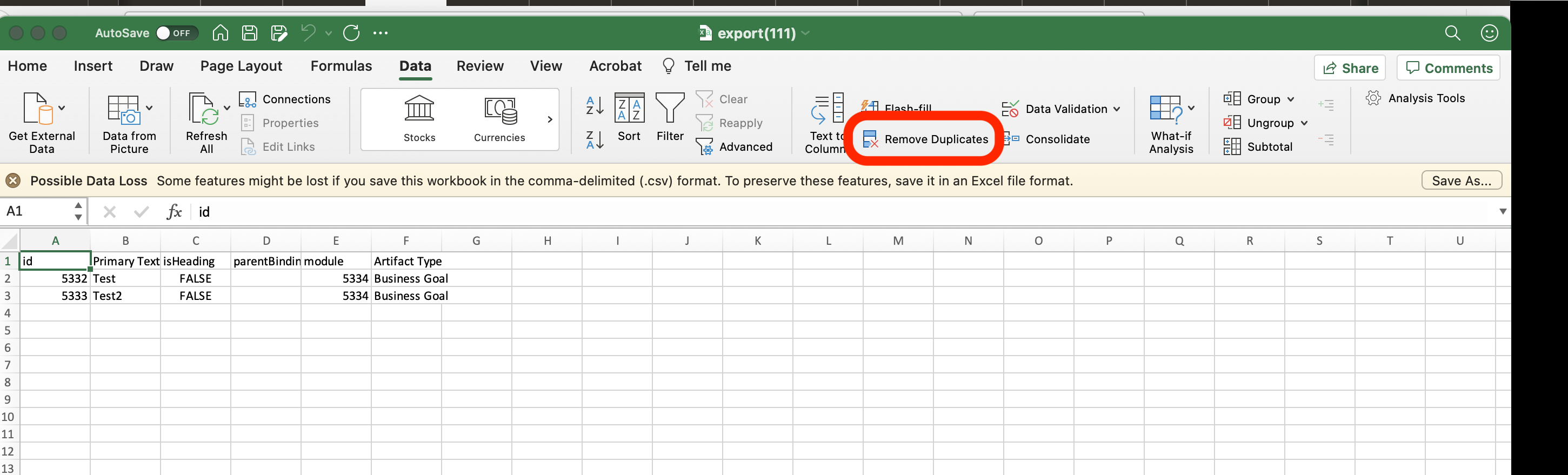 duplicate-id-artifacts-generated-in-module-during-csv-import