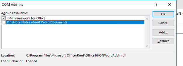 After Installing Cognos Analytics For Ms Office Ibm Add On Tab Still Does Not Display In Word Or Excel